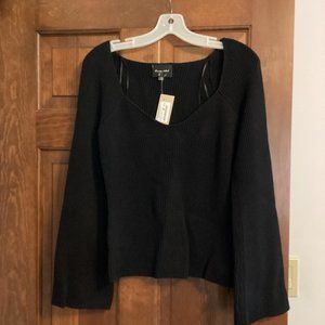 Madison Niche Line & Dot Size M / Medium Long Sleeve Pullover Sweater